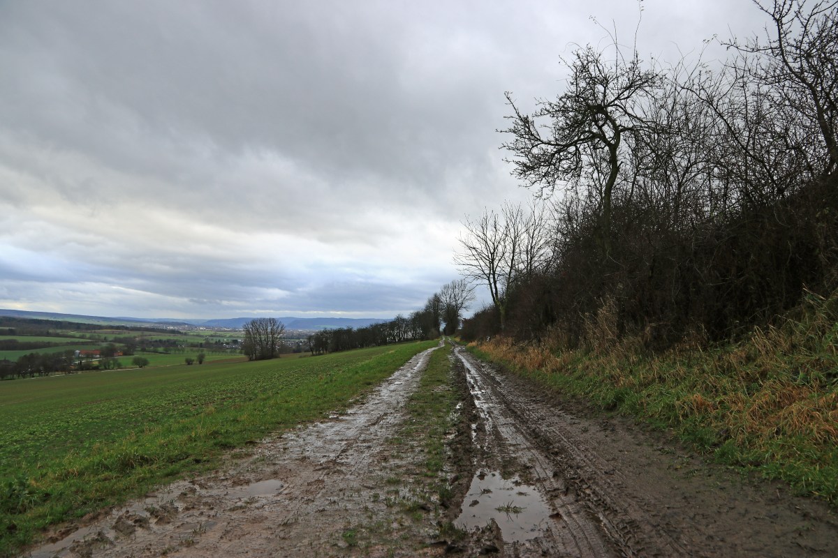 Der Dezember 2017 im Wesertal: Mild, sehr trüb und ein paar Stunden&nbsp;Schnee