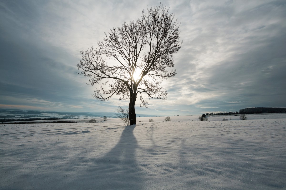 Grau, nass und zeitweise&nbsp;winterlich